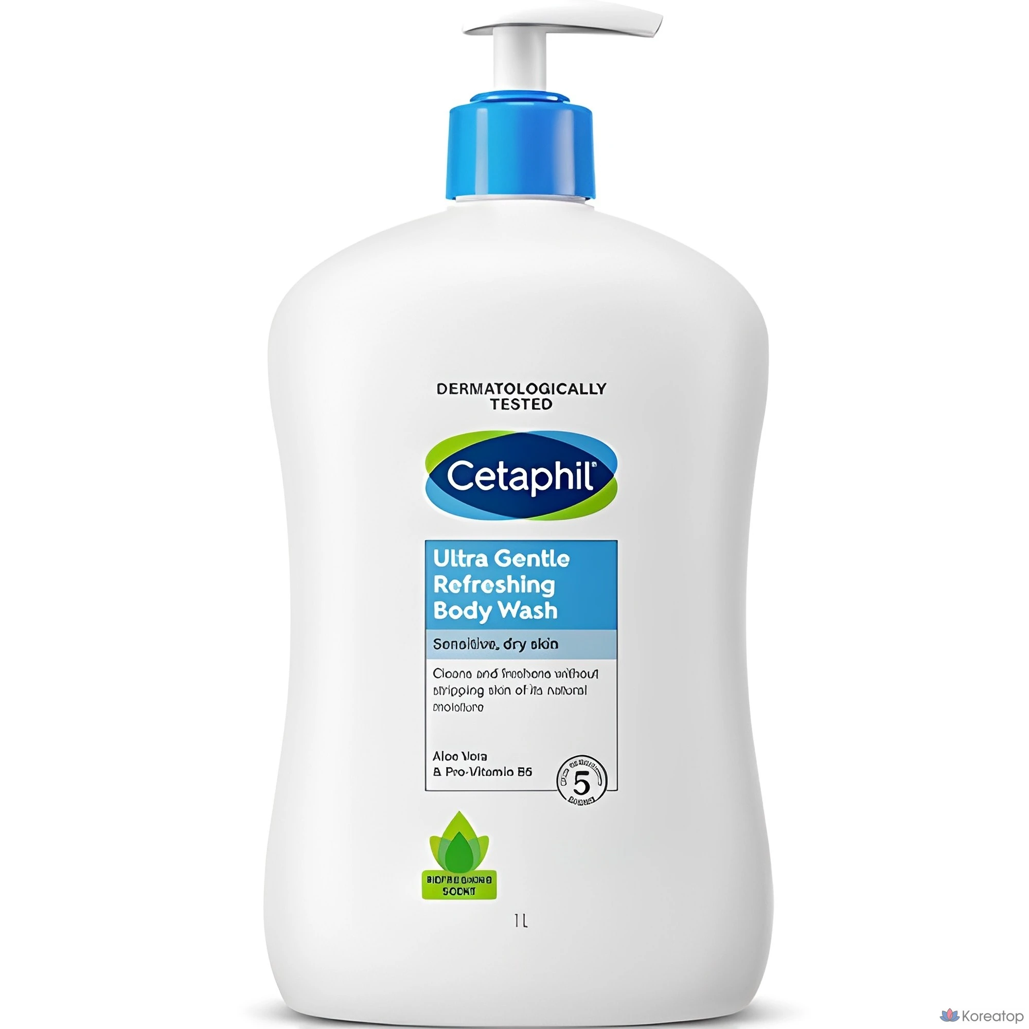 Гель для душа Cetaphil Ultra Gentle Refreshing Body Wash, 1 л, 1 шт.