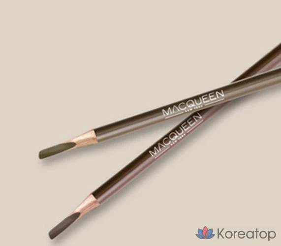 Карандаш для бровей Mqny My Strong Eyebrow Pencil, оттенок Natural Brown, 1.2 г, 1 шт.