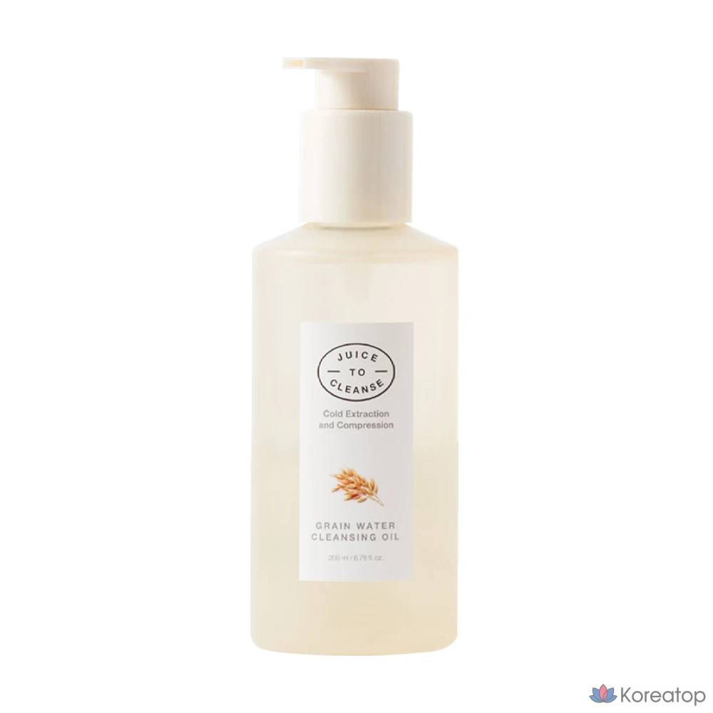 Гидрофильное масло Juice To Cleanse Grain Soo Cleansing Oil, 200 мл, 1 шт.