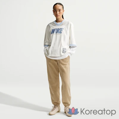 Брюки женские Nike Studio Fleece Medium Weight Oversized High-Rise Washed Cuff Pants