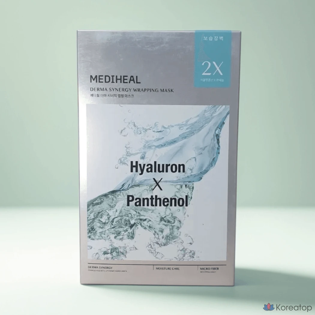 Тканевая маска для лица MEDIHEAL Derma Synergy Wrapping Mask Moisture Barrier, 10 шт.