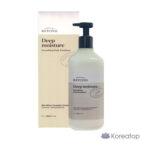 Эмульсия для тела BEYOND Deep Moisture Body Emulsion/Shower Cream, 1000 мл, 1 шт.