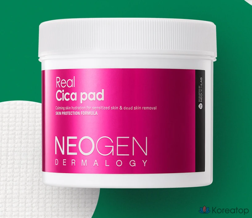 Пилинг-пэды Neogen Dermalogy Real Cica Peeling Pad, 90 шт.