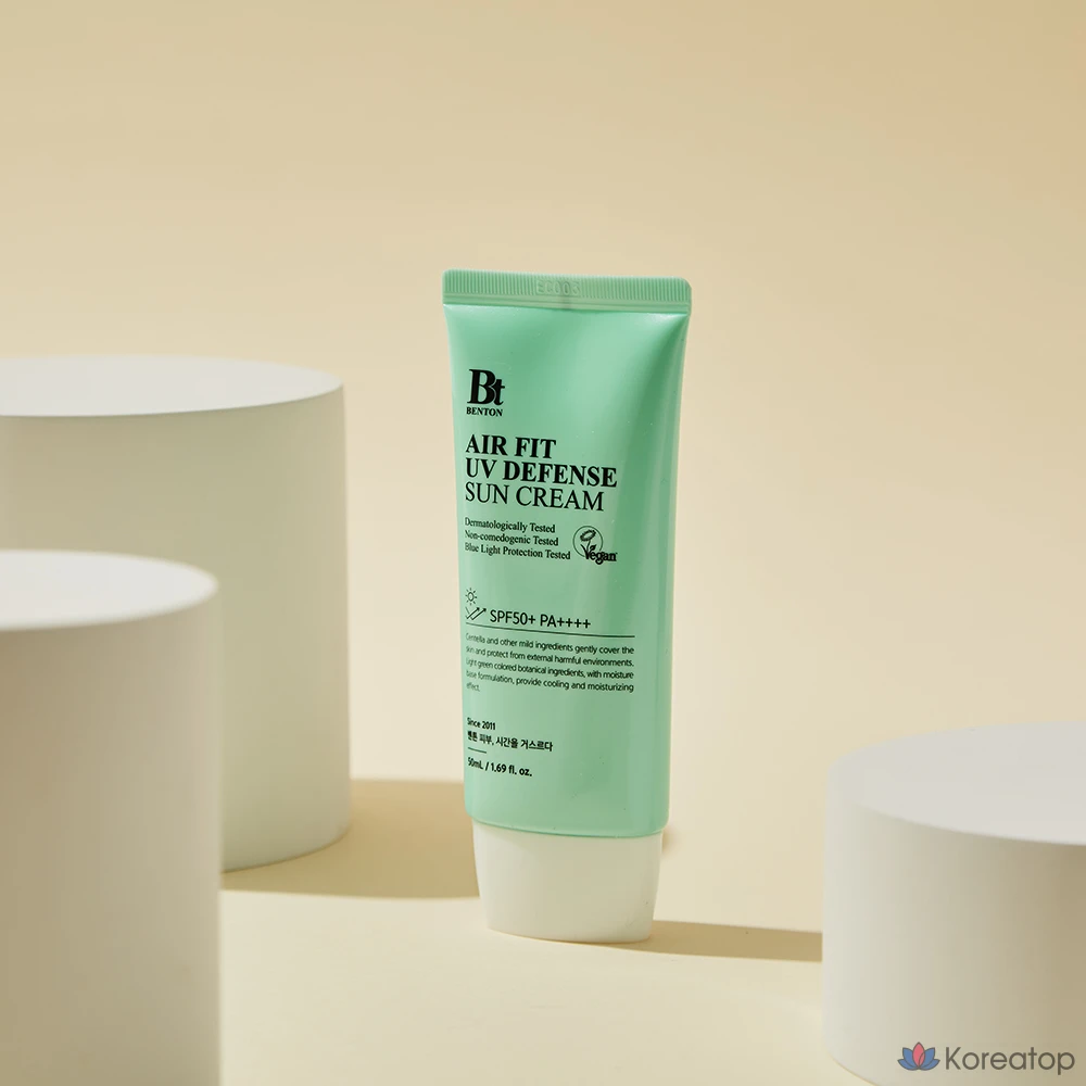 Солнцезащитный крем Benton Air Fit UV Defense Sun Cream SPF50+ PA++++, 50 мл, 1 шт.