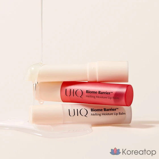Бальзам для губ UIQ Biome Barrier Melting Moisture Lip Balm, оттенок Original, 3.2 г, 1 шт., фото 2