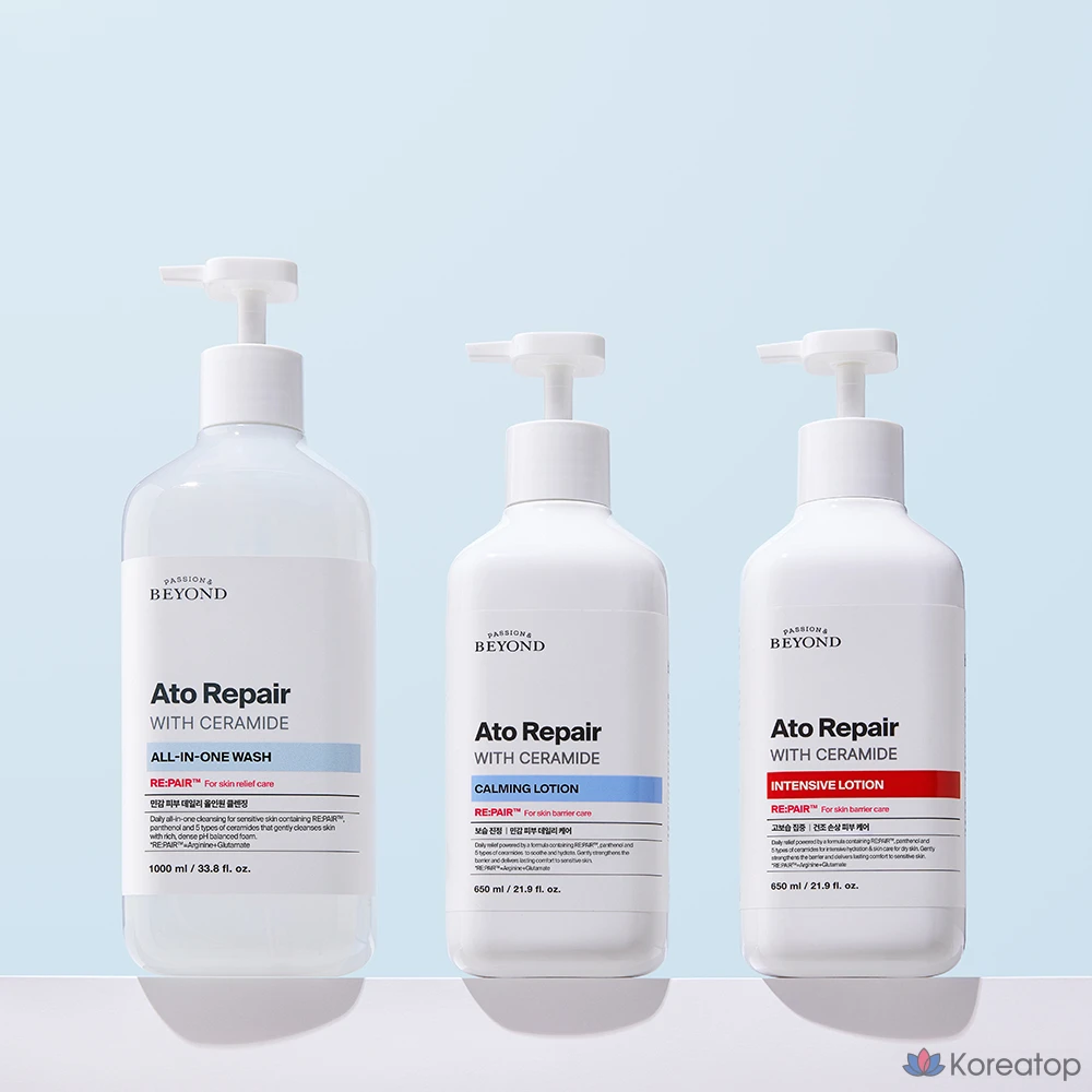 Лосьон BEYOND Ato Repair with Ceramide Calming Lotion, 650 мл, 1 шт.