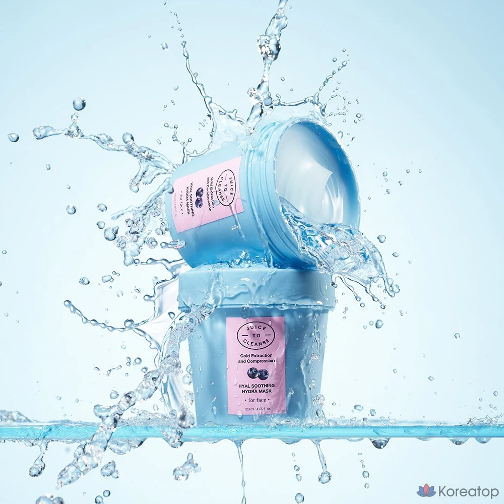 Тканевая маска для лица Juice To Cleanse Hyal Soothing Moisture Mask, 120 мл, 1 шт.