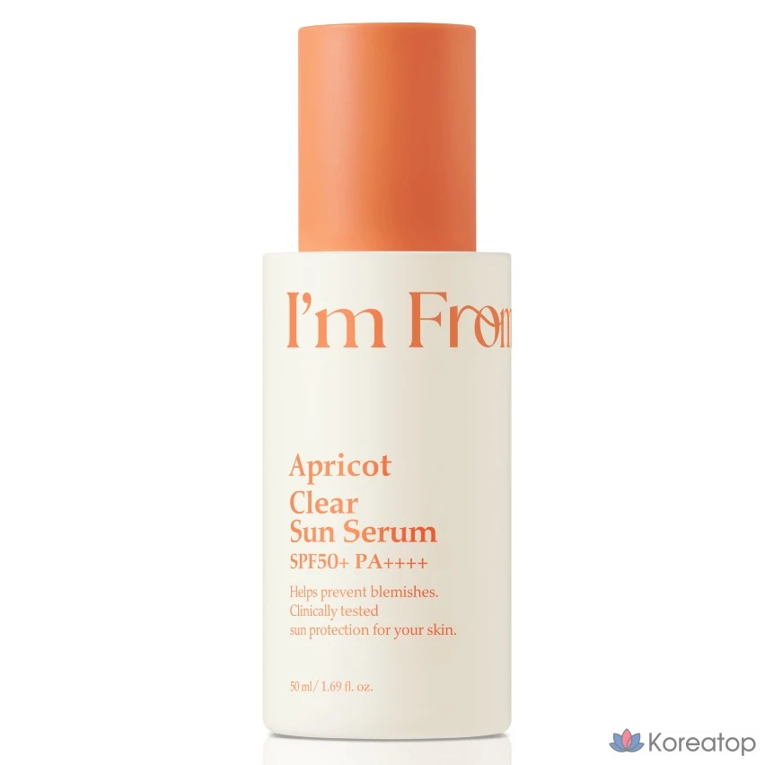Солнцезащитный крем I'm From Apricot Clear Sun Serum, 50 мл, 1 шт.