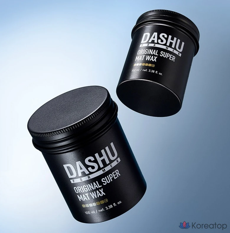 Воск для волос DASHU For Men Premium Original Super Matt Hair Wax, 100 мл, 1 шт., фото 9