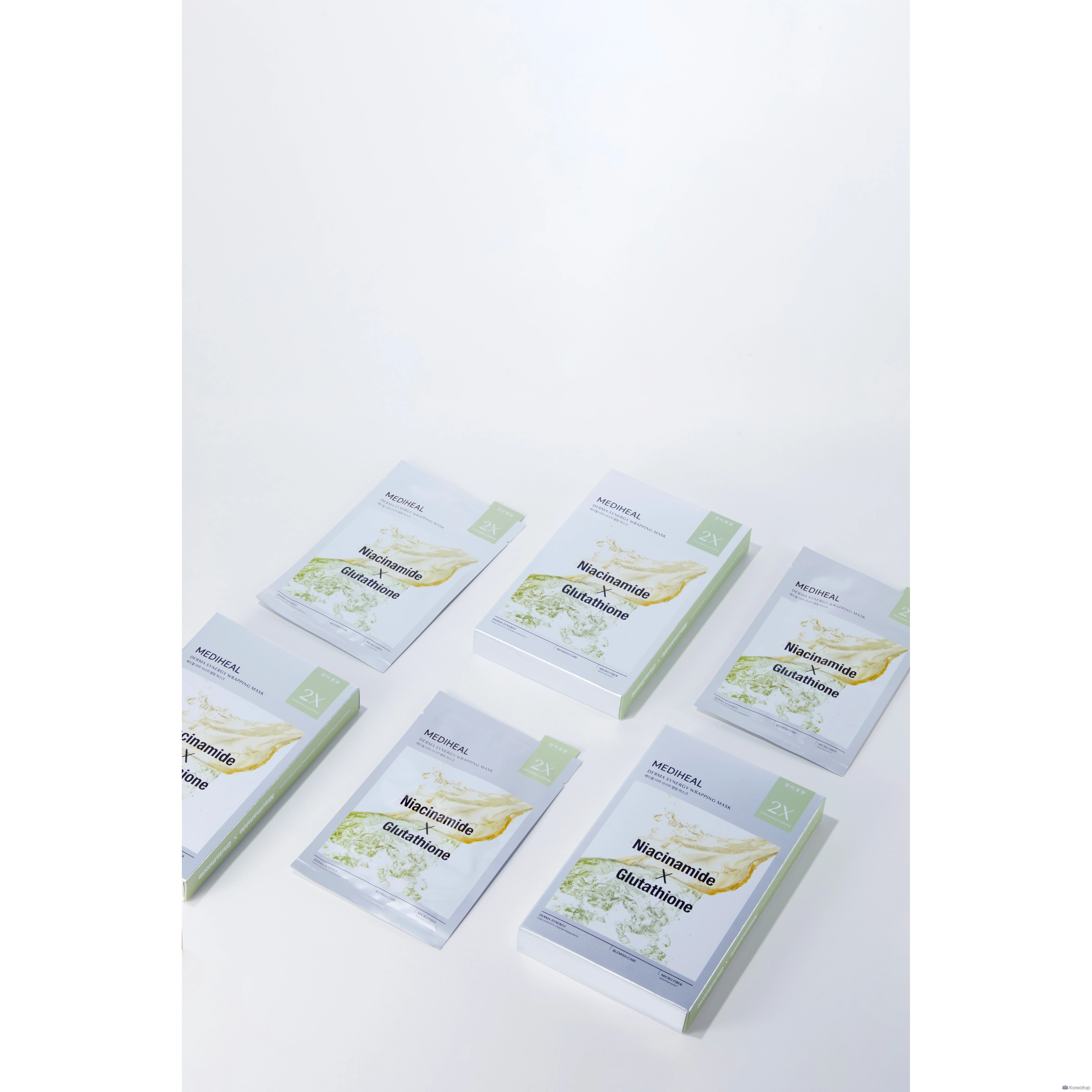Тканевая маска для лица MEDIHEAL Derma Synergy Wrapping Mask Blemish Glow, 40 шт., фото 4