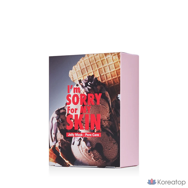 Тканевая маска для лица I'm Sorry for My Skin Pore Care Sebum Balance Pore & Dead Skin Care Jelly Mask, 20 шт., фото 3