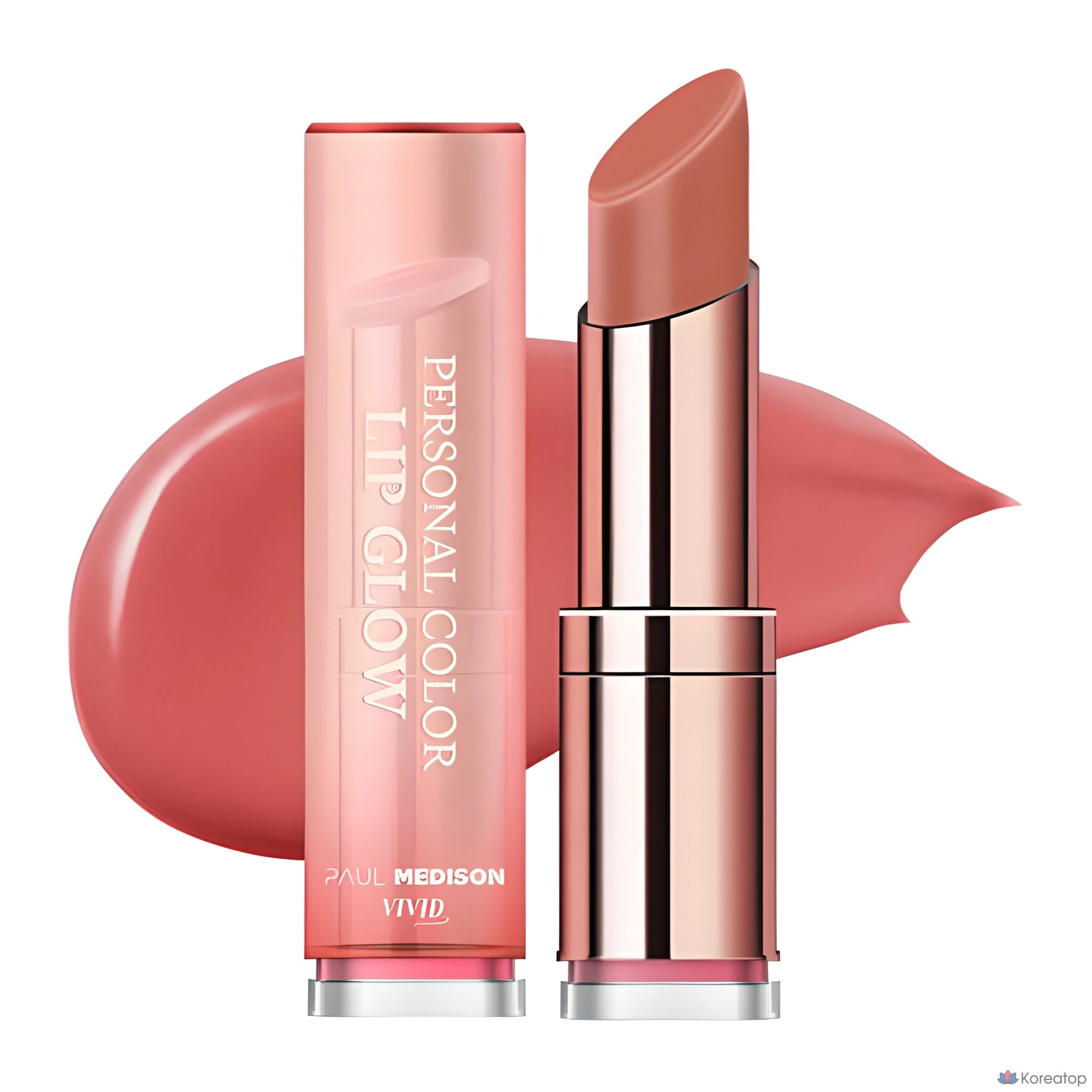 Тинт для губ PAUL MEDISON Vivid Personal Color Lip Glow, оттенок Rose Woody, 3 г, 1 шт.