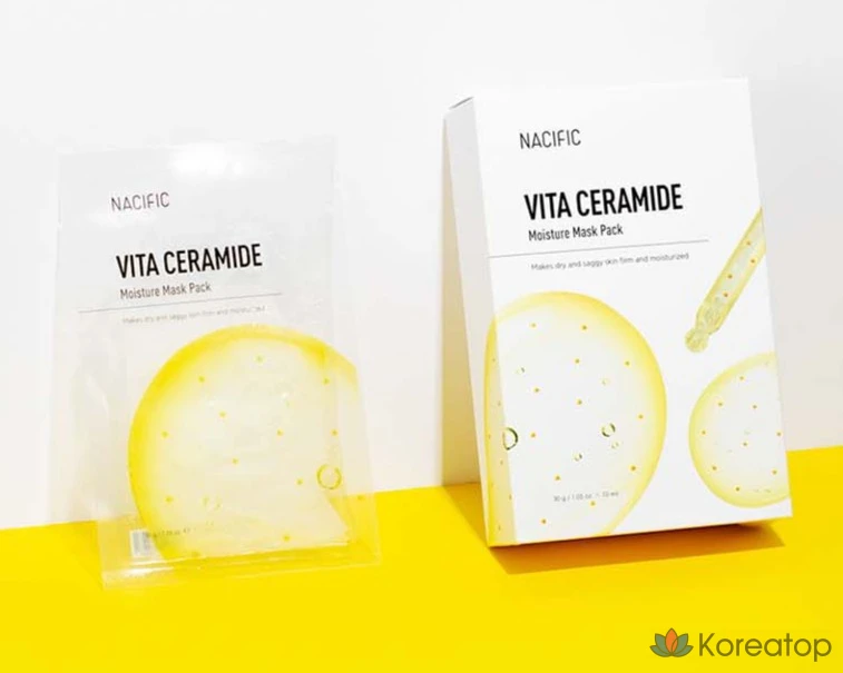 Тканевая маска для лица NACIFIC Vita Ceramide Moisture Mask, 1 шт.