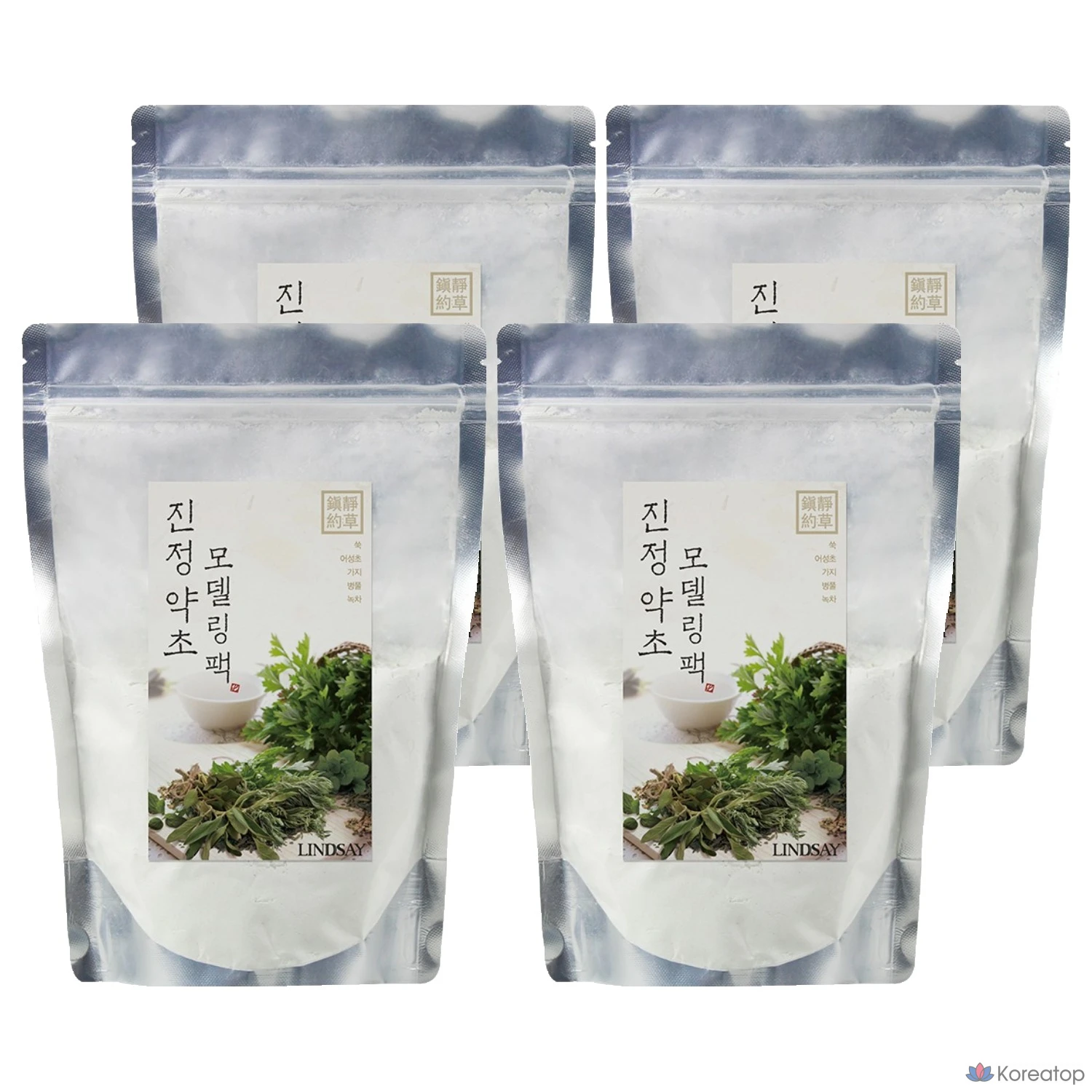 Моделирующая маска Lindsay Soothing Herbal Modeling Pack, 330 г, 4 шт.