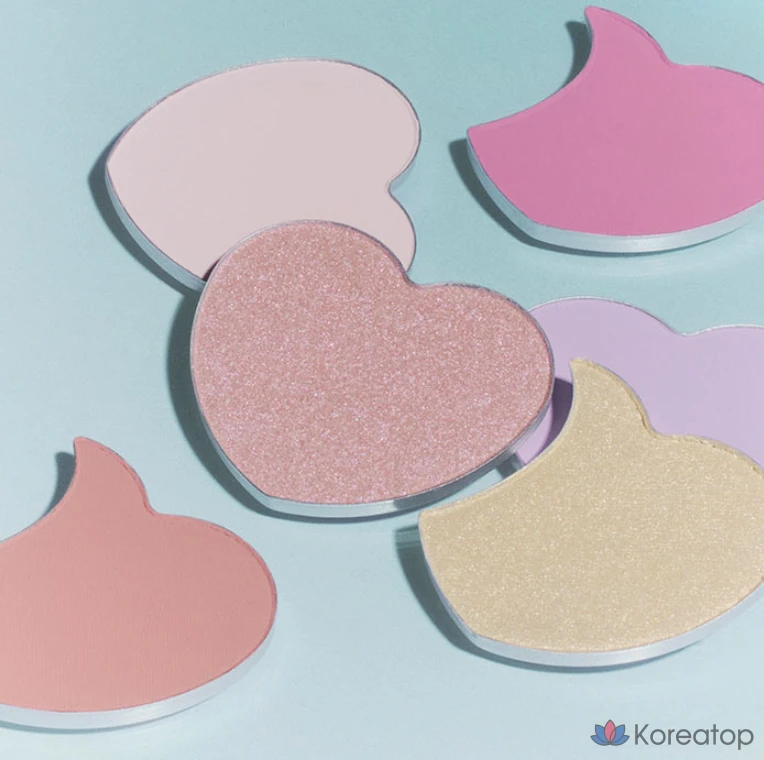 Блушер Etude House Heart Pop Duo Blusher, оттенок N.B.B. Bloomer Petal, 7.5 г, 1 шт.