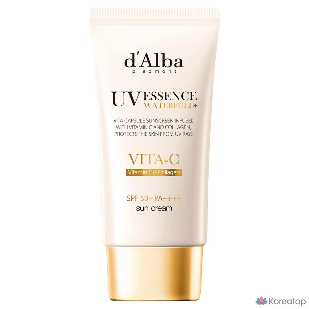 Солнцезащитный крем d'Alba Vita Capsule Anti-Aging Sun Cream SPF50+ PA++++, 50 мл, 1 шт.