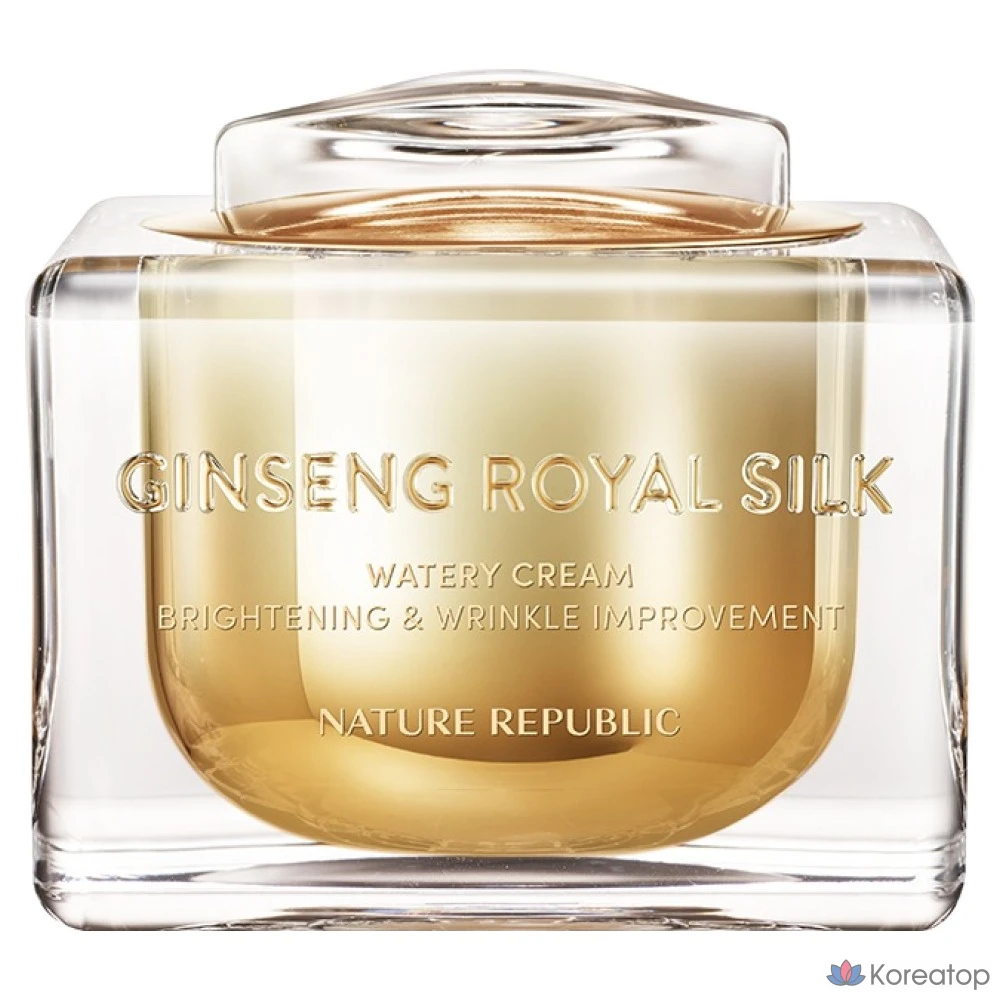 Крем Nature Republic Ginseng Royal Silk Watery Cream, 60 г, 1 шт.