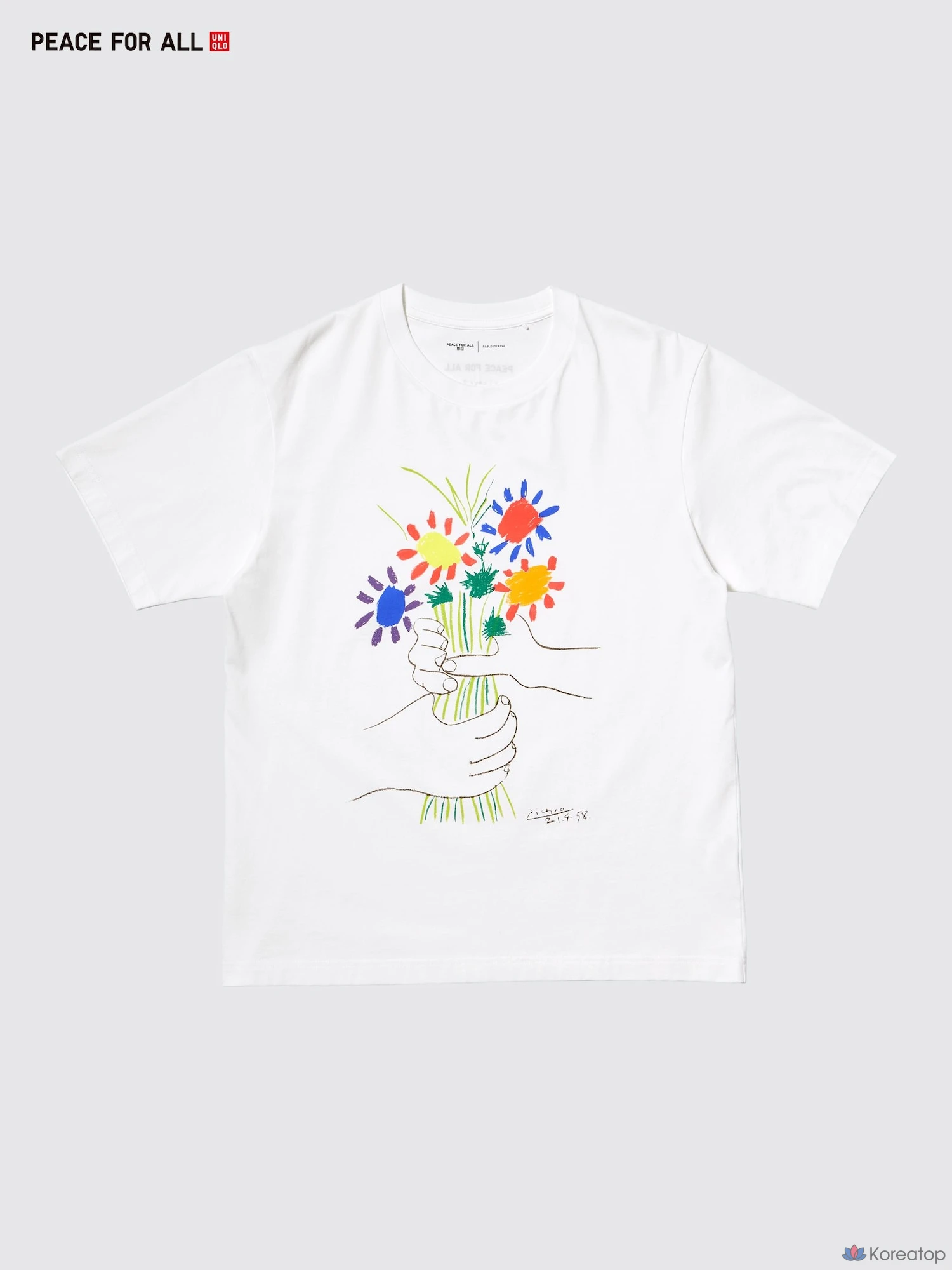 Футболка Uniqlo PEACE FOR ALL Graphic T Regular Fit Picasso