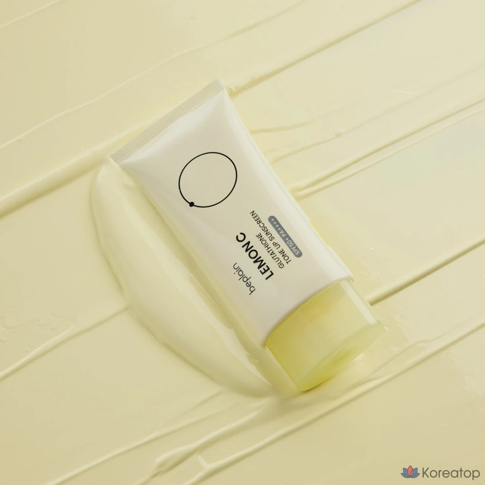 Солнцезащитный крем Beplain Lemon C Glutathione Tone-up SPF 50+ PA++++, 50 мл, 1 шт.