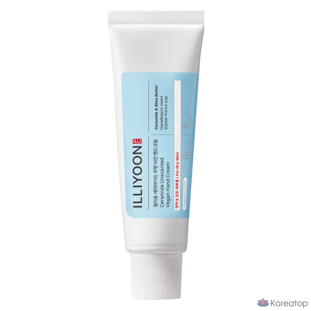 Крем для рук ILLIYOON Ceramide Vegan Hand Cream, 50 мл, 1 шт.