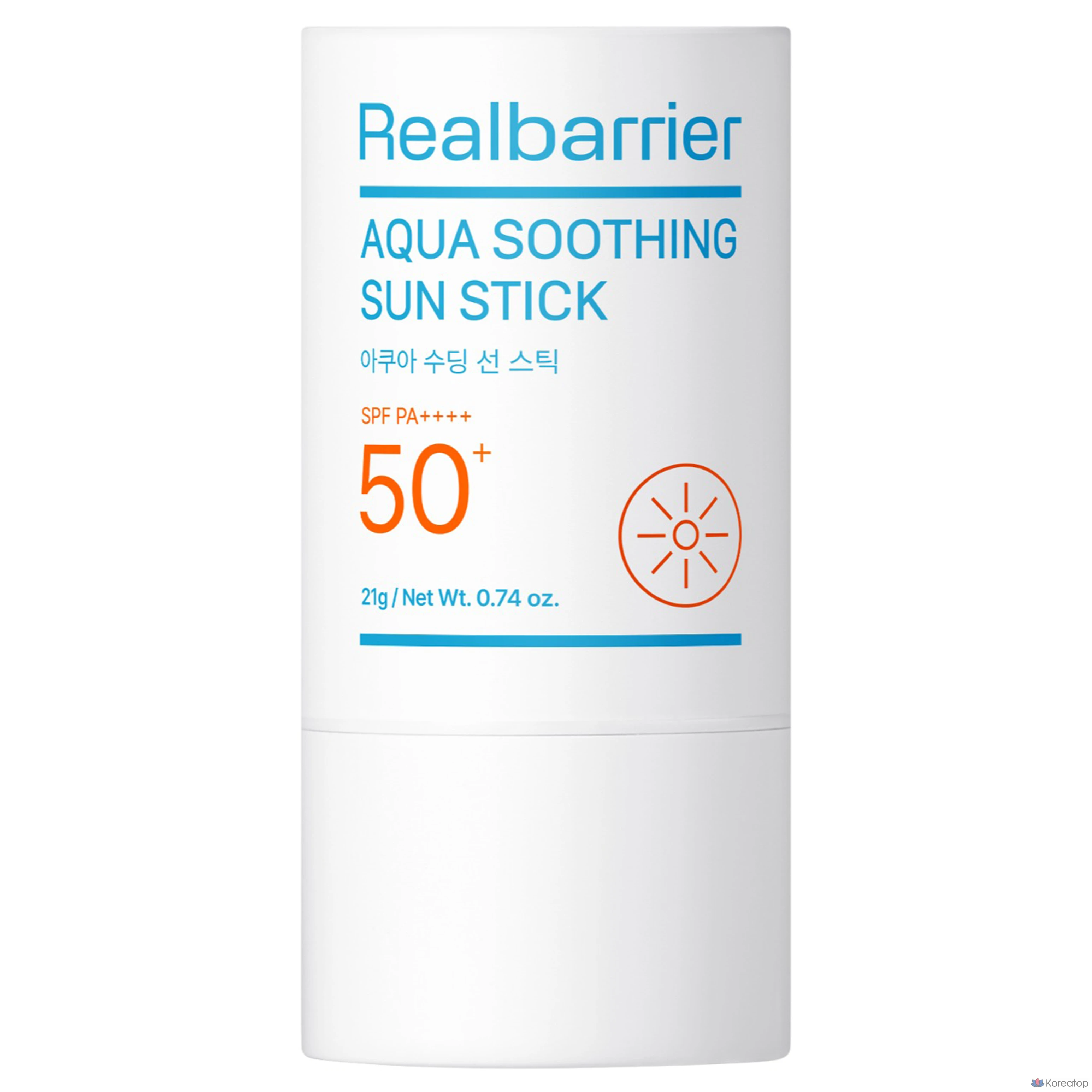 Солнцезащитный стик Real Barrier Aqua Soothing Sun Stick SPF50+ PA++++, 21 г, 1 шт.