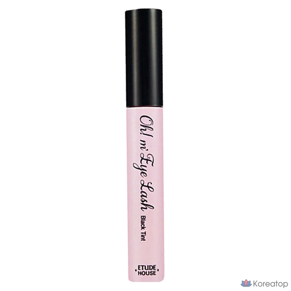Тушь для ресниц Etude House Oh My Lash Saengnal Cara, оттенок 6 Black Tint, 7 мл, 1 шт.