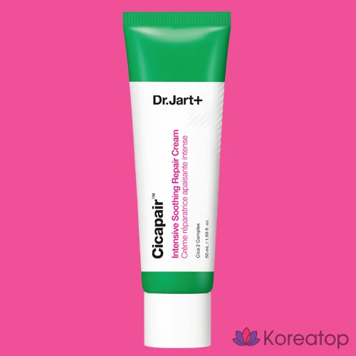 Набор для ухода Dr. Jart+ Cicapair Intensive Soothing Repair Cream (50 мл + 15 мл x 2 шт.), 1 шт.