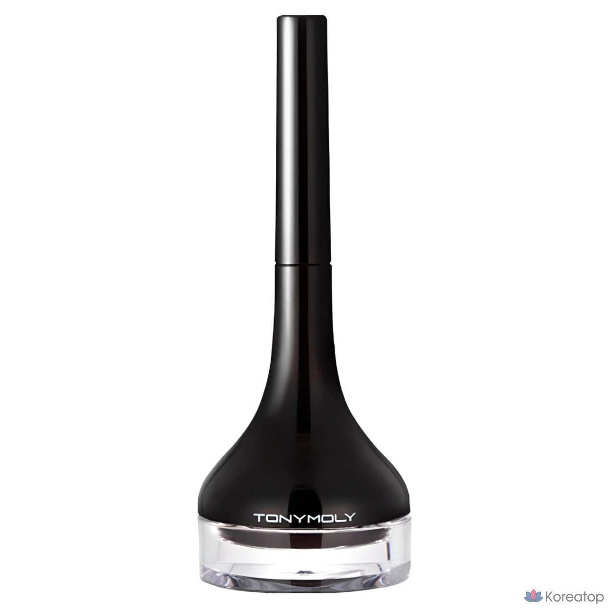 Подводка-карандаш Tony Moly Back Gel Eyeliner Long Brush, оттенок 1 Black, 3.5 г, 1 шт.