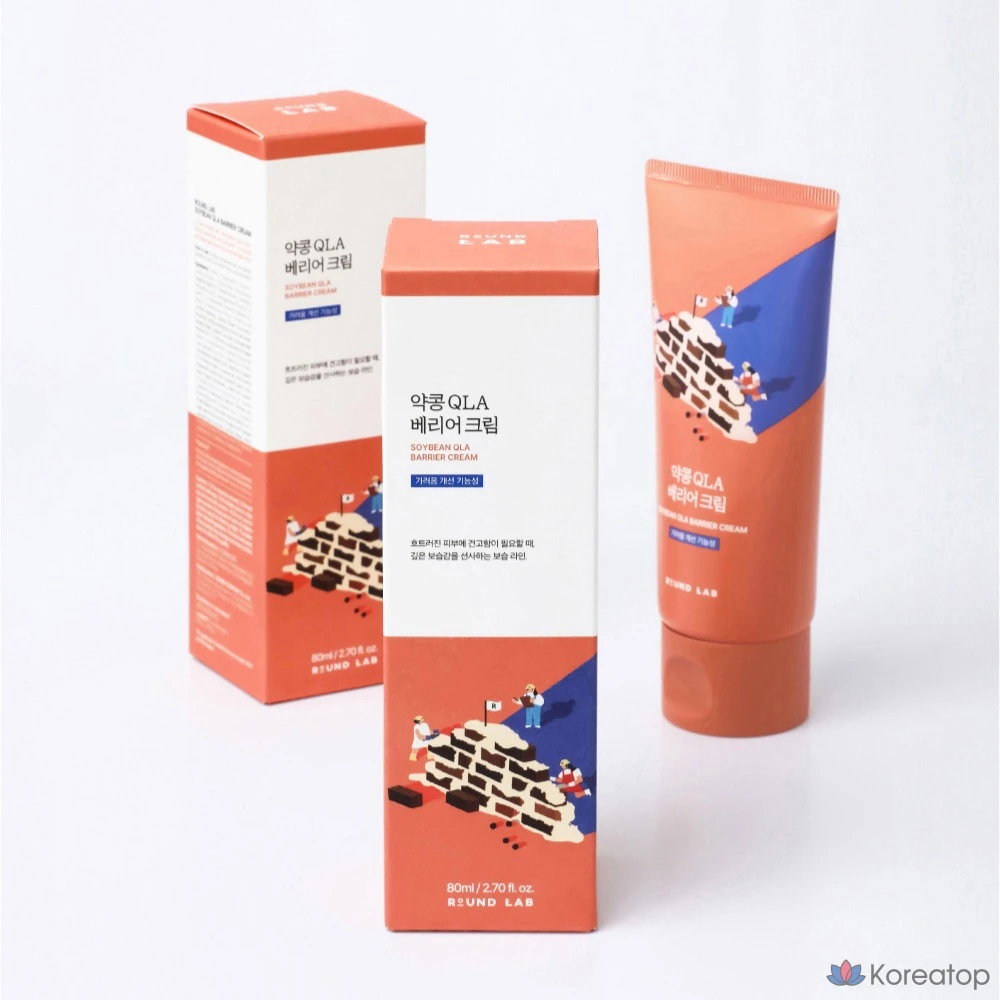 Крем Round Lab Dokdo QLA Barrier Cream, 80 мл, 1 шт.