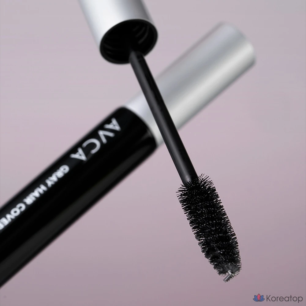 Тинт для волос AVCA Rapid Gray Hair Cover Hair Mascara, оттенок Natural Black, 7 г, 1 шт., фото 2