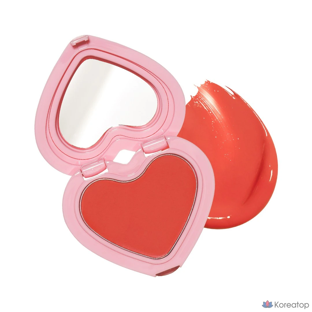 Кушон-румяна AOU Moist Cream Blusher, оттенок 07 Pumpkin Ball, 1 шт.
