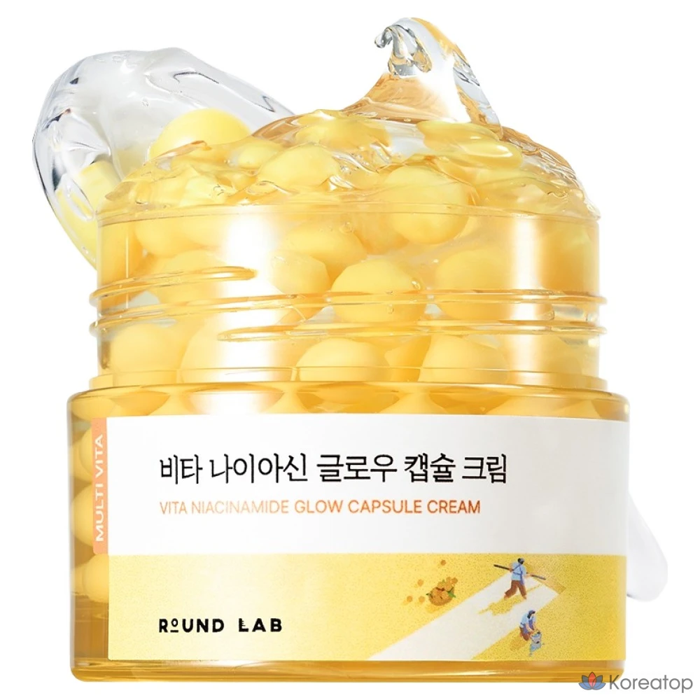 Крем Round Lab Vita Niacin Glow Capsule Cream, 50 мл, 1 шт.