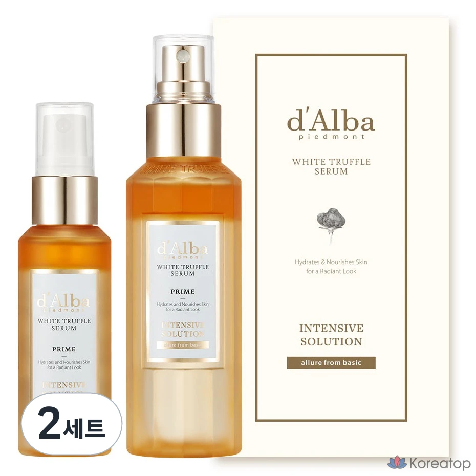 Сыворотка d'Alba White Truffle Prime Intensive Serum, 100 мл + 50 мл, 2 шт.