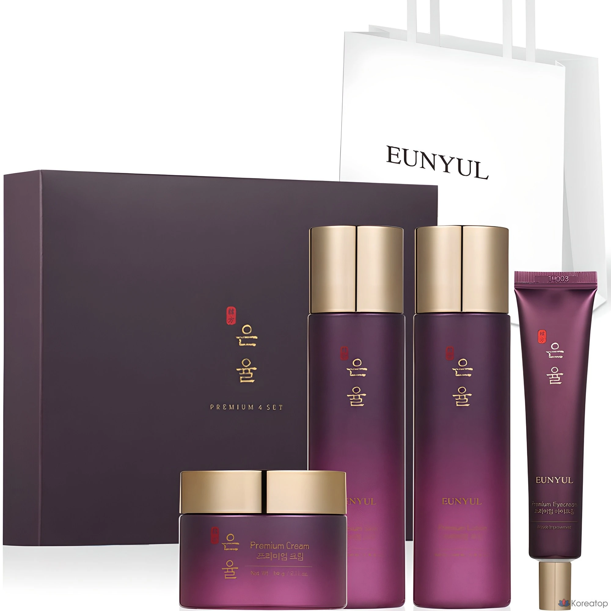 Набор для ухода Eunyul Premium Hanbang 4-piece Set, 1 шт.