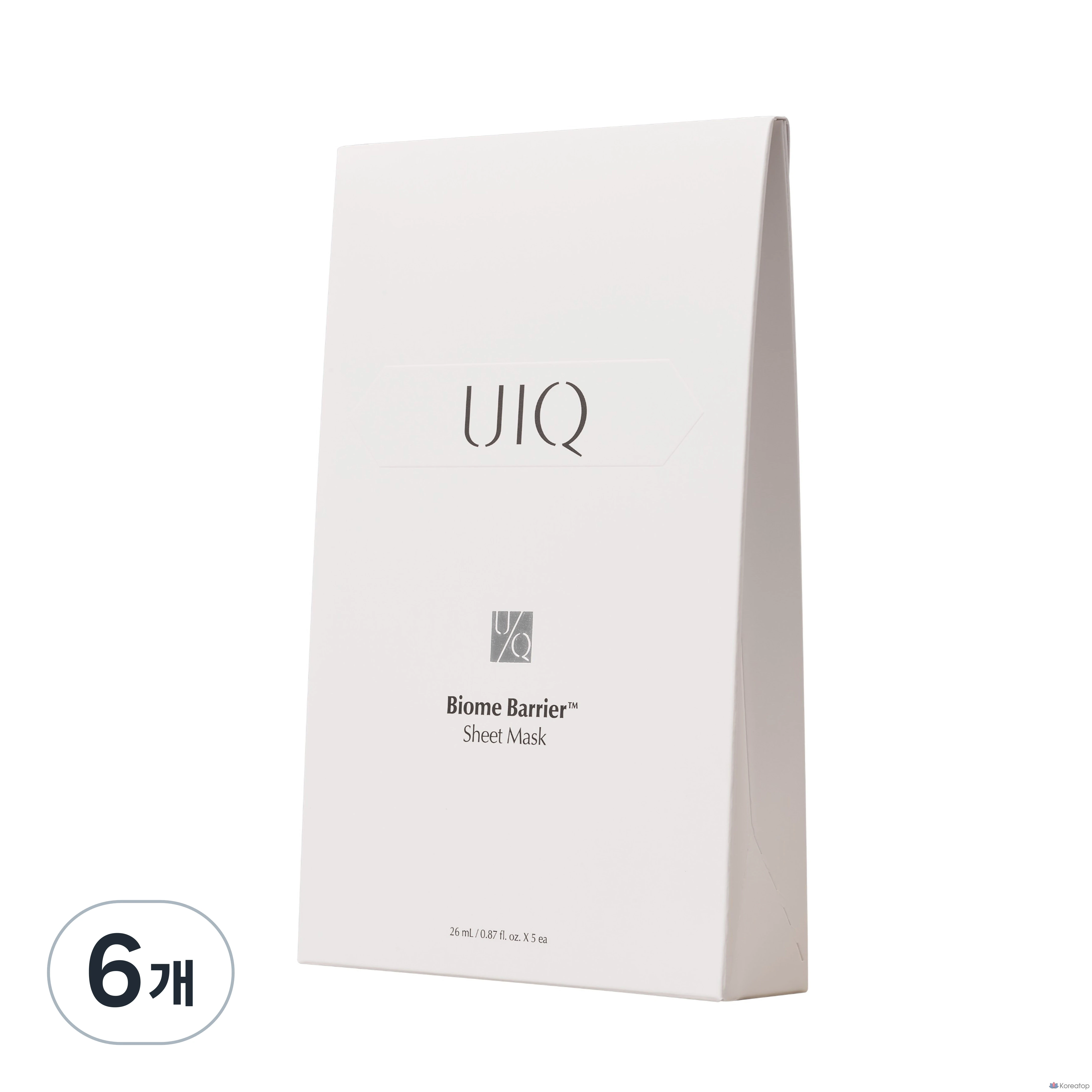 Тканевая маска для лица UIQ Biome Barrier Sheet Mask, 30 шт.
