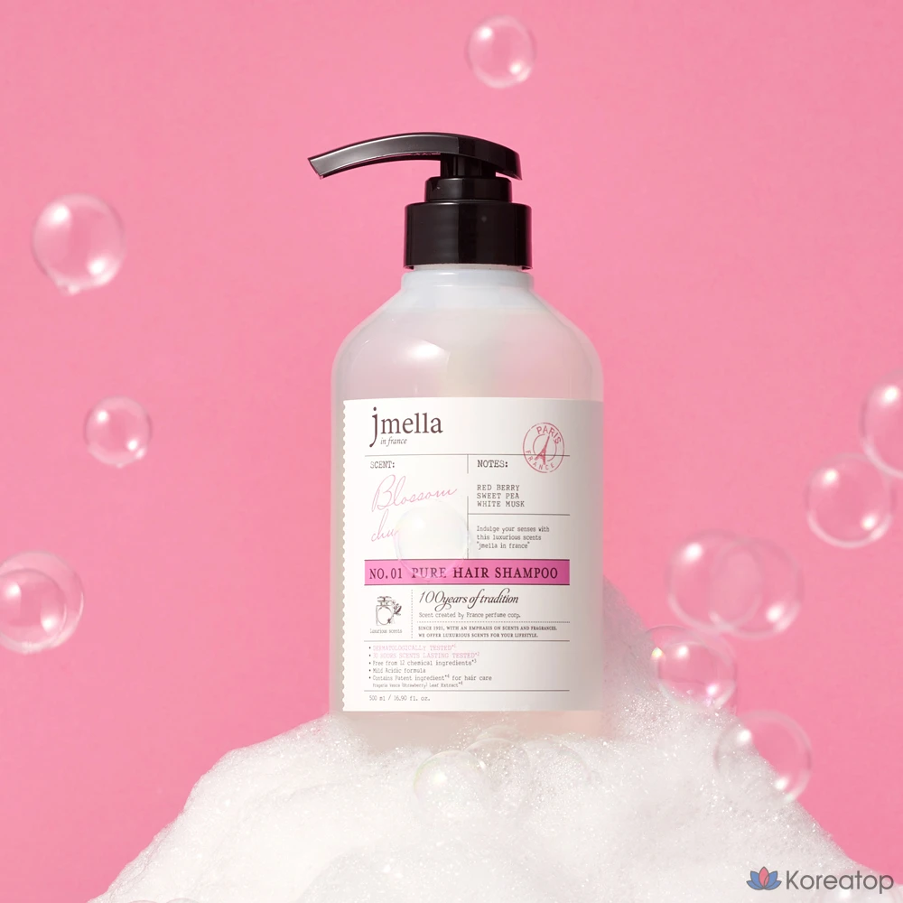 Шампунь Jmella In France Pure Blossom Chew Hair Shampoo Floral Berry, 500 мл, 1 шт.