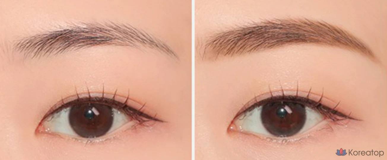 Палетка для бровей FMGT Ink Brow Palette Kit, оттенок Natural Brown, 1 шт., фото 5