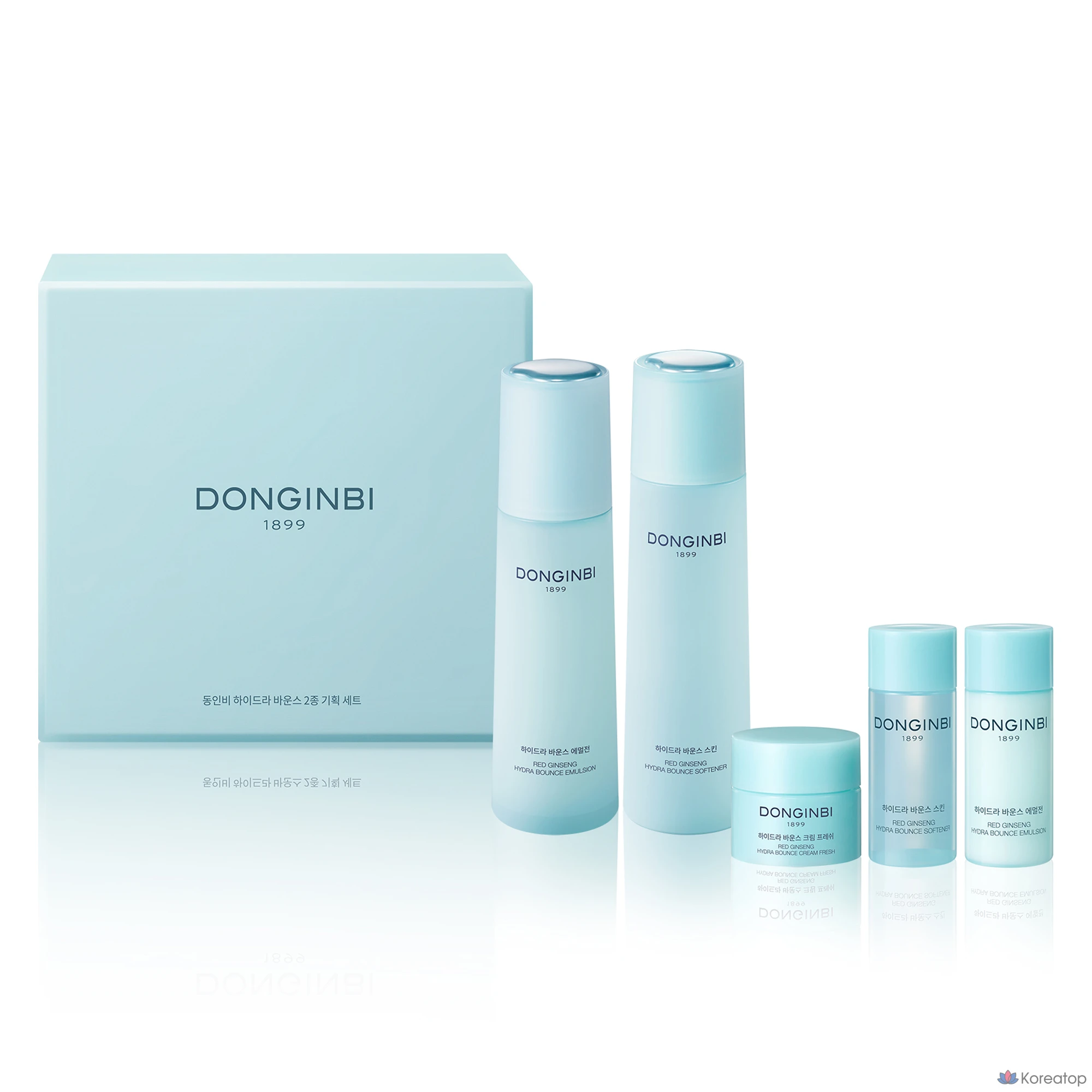 Набор для ухода Donginbi Hydra Bounce 2-piece Set (Toner + Emulsion), 1 шт.