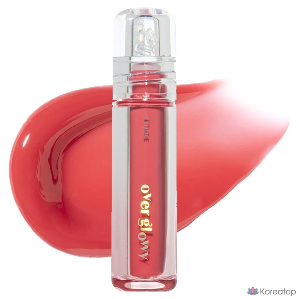 Блеск для губ Etude House Over Glowy Gloss, оттенок 05 Popping Candy, 1 шт.