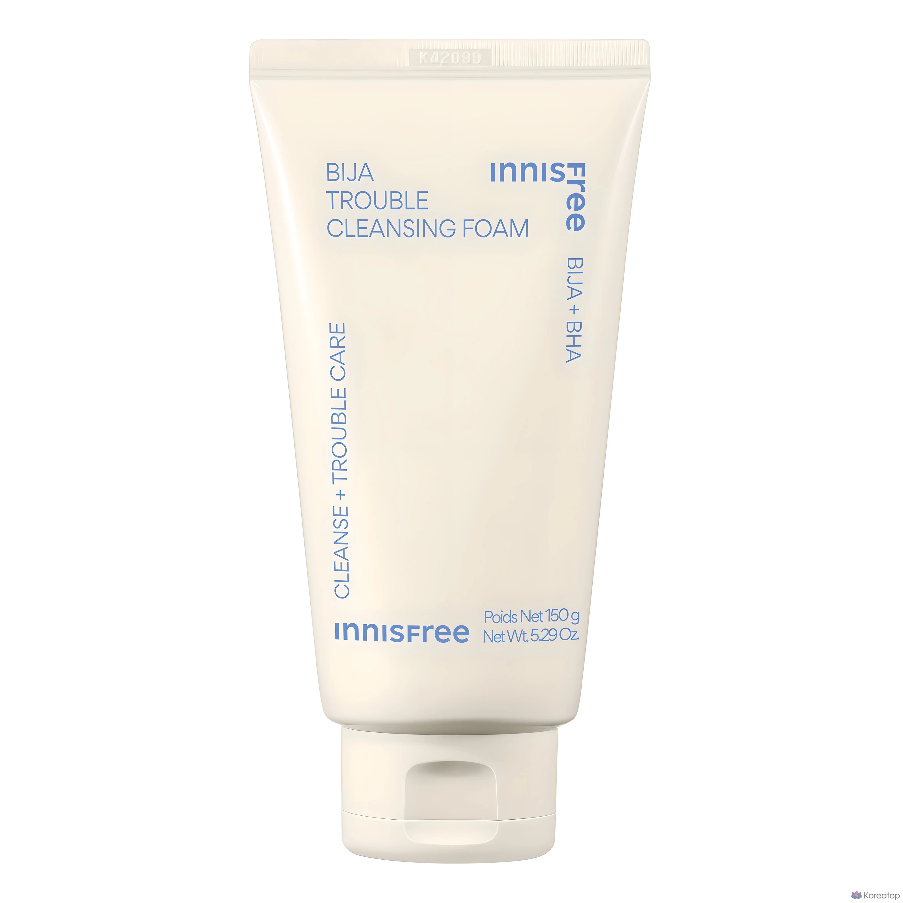 Очищающая пенка Innisfree New Bija BHA Trouble Cleansing Foam, 150 г, 1 шт.