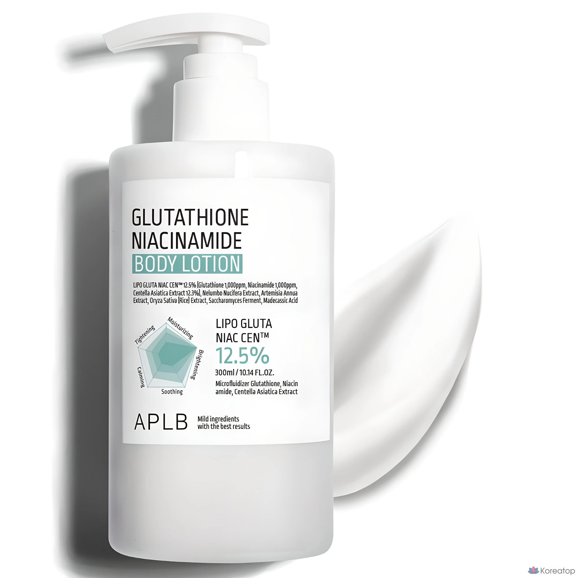 Лосьон для тела APLB Glutathione Niacinamide, 300 мл, 1 шт.