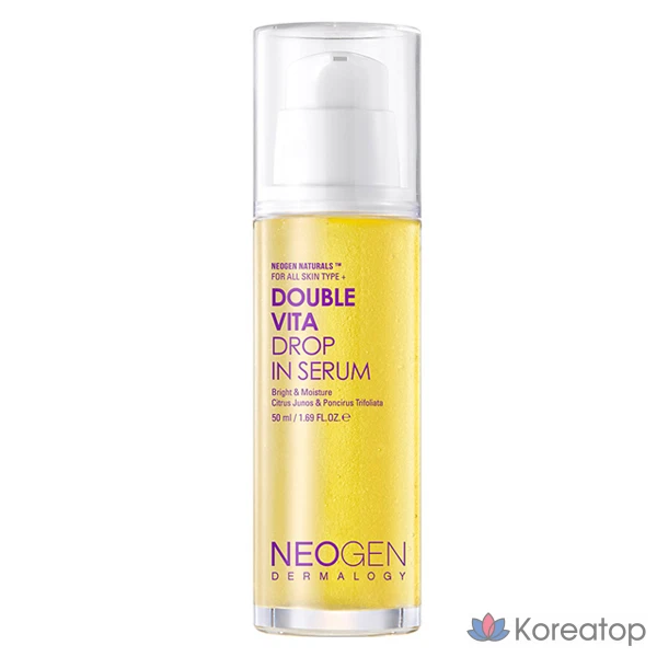 Сыворотка Neogen Dermalogy Double Vita Drop In Serum, 50 мл, 1 шт.