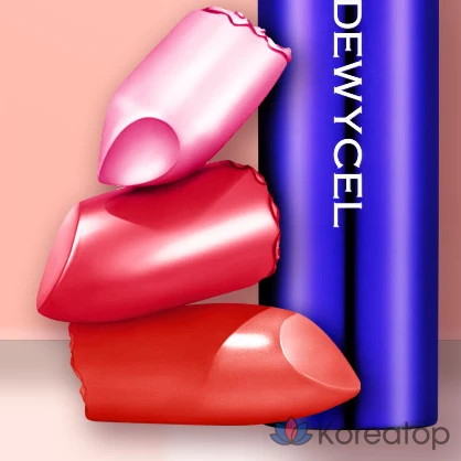 Тинт-бальзам для губ DEWYCEL Tintouring Tint Balm, оттенок Lip Coral, 4.5 г, 1 шт., фото 5