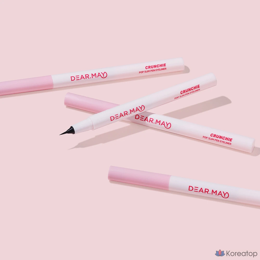 Айлайнер DEARMAY Crunch Pop Slim Pen Eyeliner, оттенок 02 Brown, 0.5 г, 1 шт.