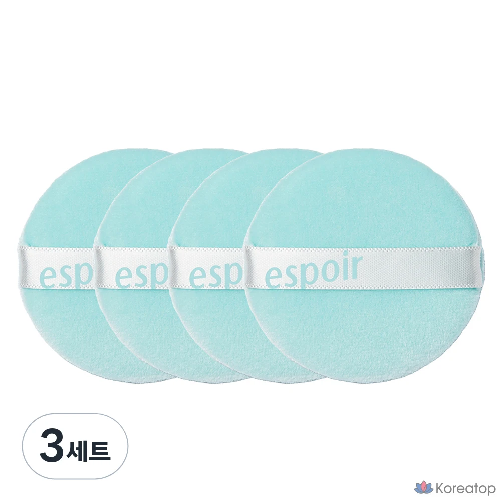 Пудра для лица Espoir Fresh Setting Powder Puff, 4 шт., 3 шт.