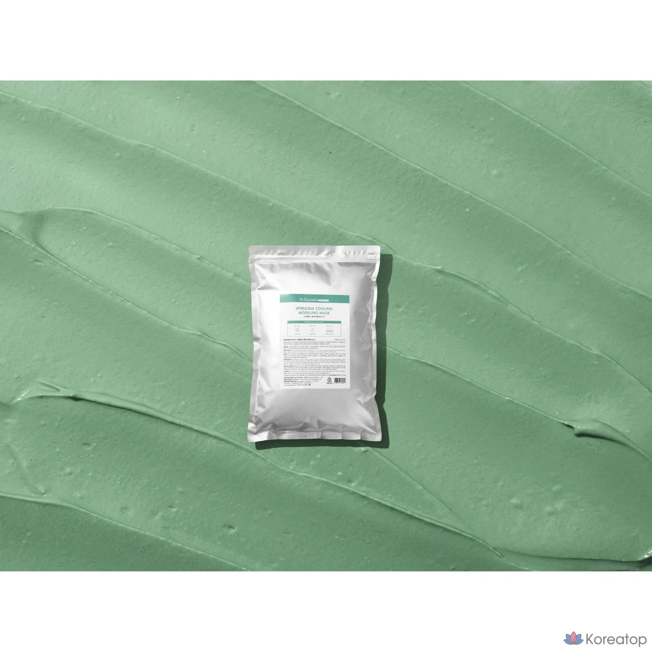 Моделирующая маска для лица Dr. Ceuracle Spirulina Cooling Modeling Mask Pack, 1 кг, 1 шт.