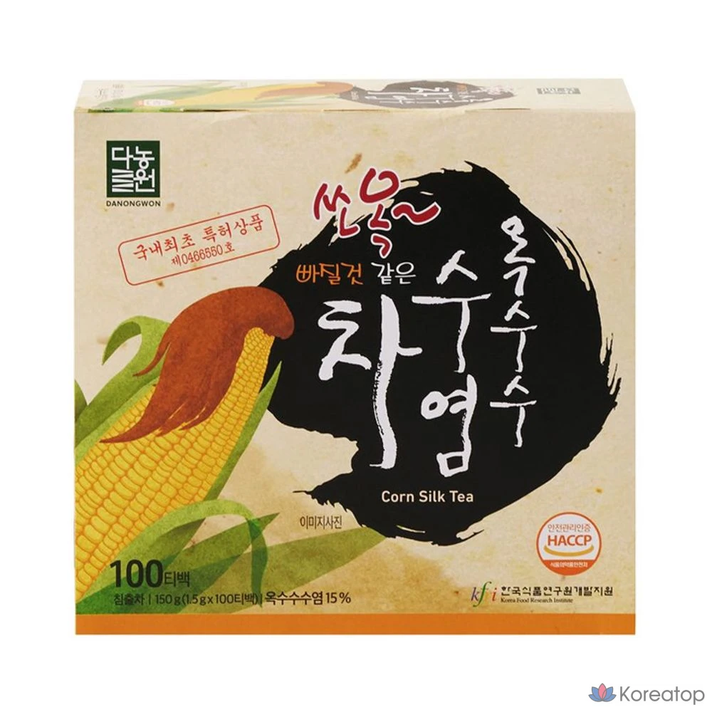 Чай Danongwon Endorphin Corn Silk Tea, 1,5 г, 16 шт.