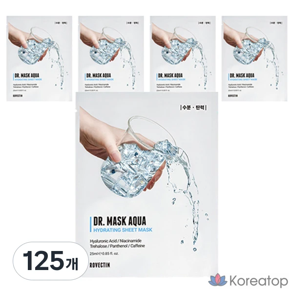 Увлажняющая маска Robectin Aqua Moisture Mask, 1 штука, 125 штук