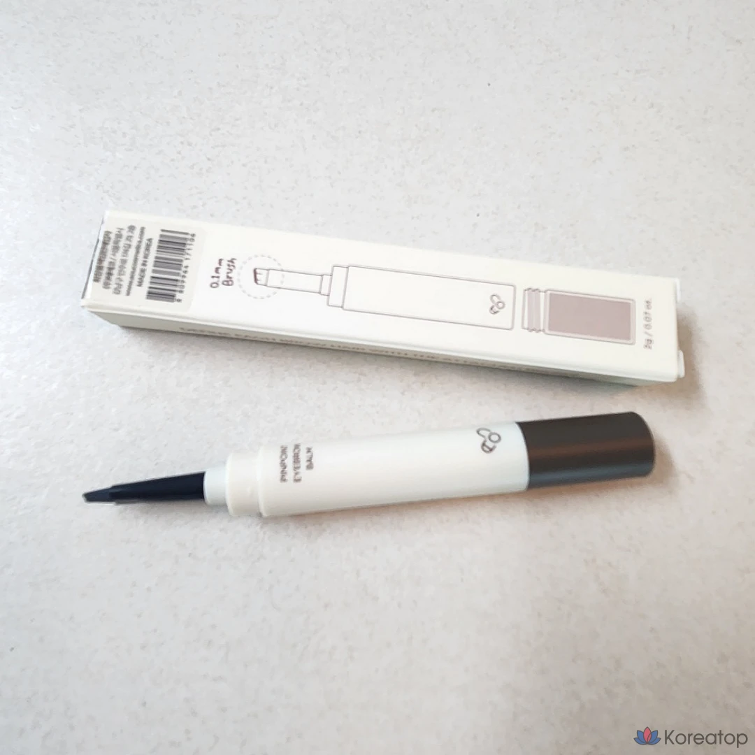 Бальзам для бровей AOU Chomchom Eyebrow Balm, оттенок 01 Dark Choco, 1 шт., фото 2