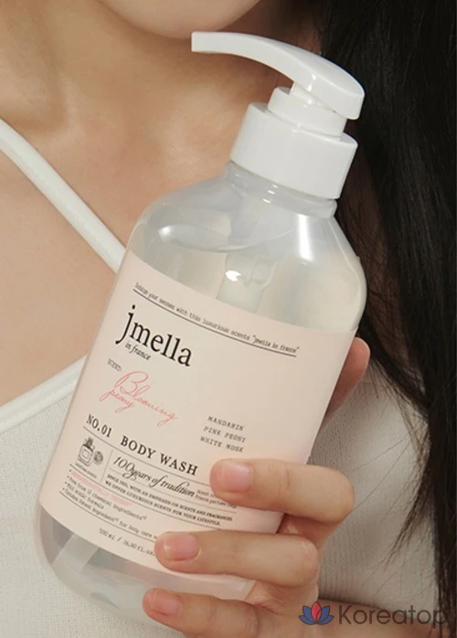 Гель для душа Jmella In France Blooming Peony Body Wash Lovely Floral, 1 л, 1 шт., фото 8